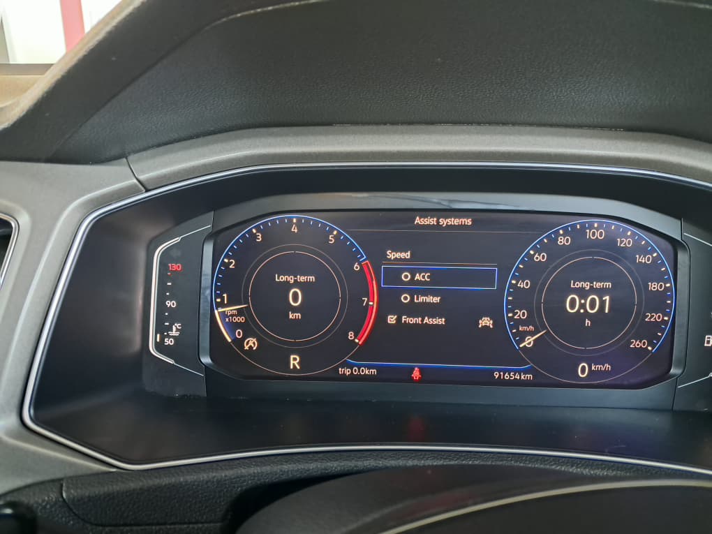 Cluster Speed Control and Odometer